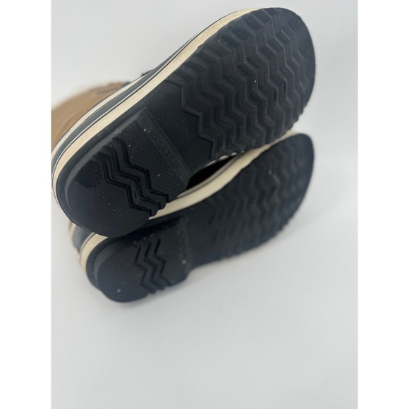 Sorel Yoot Pac Waterproof Winter Boots Tan Black Brown Youth 5 Women's 6 - Picture 10 of 12